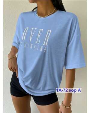 ЖЕНСКАЯ ФУТБОЛКА ТКАНЬ ХЛОПОК РАЗМЕР ОВЕРСАЙЗ 42-50