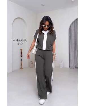 Женский костюм Ткань: Сингапур (жатка)