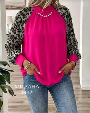 Женская блузка Большеме́рят на два размера без выбора