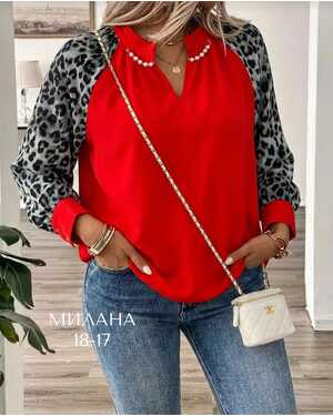 Женская блузка Большеме́рят на два размера без выбора