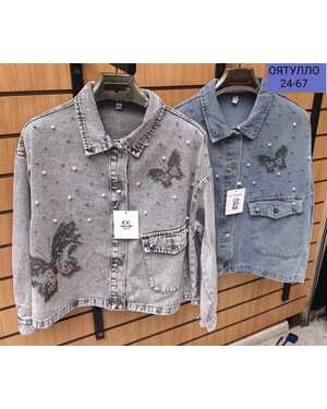 Женская курточка Ткань джинс Размеры M.44-46 L.48-50 XL.52-54 фабричный качество