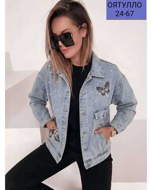 Женская курточка Ткань джинс Размеры M.44-46 L.48-50 XL.52-54 фабричный качество
