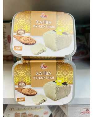 ХАЛВА Кунжутная* с фисташками и миндалём 320 гр
