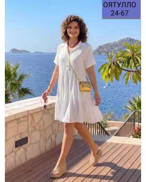 Женское платье в размер ткань сингапур