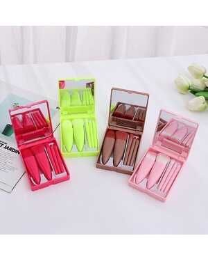 Кисти для макияжа лица набор из 5шт для мейкапа подарок 8 марта