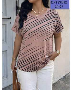 Женская футболка Рисунок сделано из страз Фабричный Китай