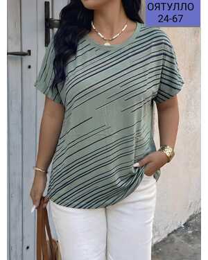 Женская футболка Рисунок сделано из страз Фабричный Китай