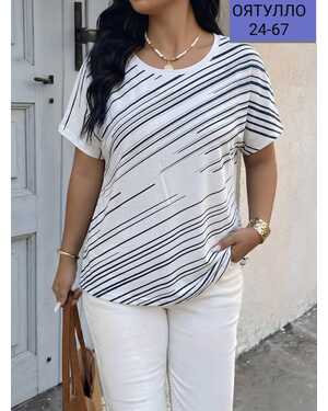 Женская футболка Рисунок сделано из страз Фабричный Китай