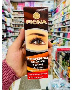 Крем-краска для бровей, ресниц с кистью для окрашивания