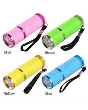 УФ Лед лампа-фонарик для гель лака