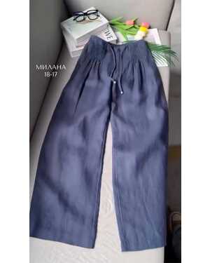 ЖЕНСКИЕ БРЮКИ ТКАНЬ ЛЕН