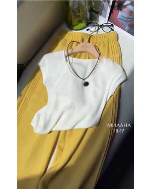 ЖЕНСКИЙ КОСТЮМ ТКАНЬ ЛЕН ПОЛИЭСТЕР