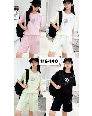 костюм на девочку в размер Пр-во: Китай- фабрично Ткань плотный хлопок