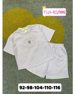 костюм на девочку в размер Пр-во: Китай- фабрично Ткань плотный хлопок