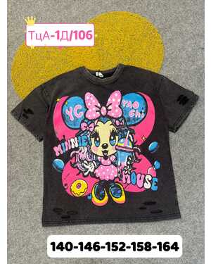 футболка на девочку оверсайз Пр-во: Китай- фабрично Ткань плотный хлопок
