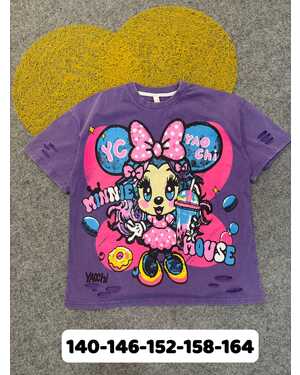 футболка на девочку оверсайз Пр-во: Китай- фабрично Ткань плотный хлопок