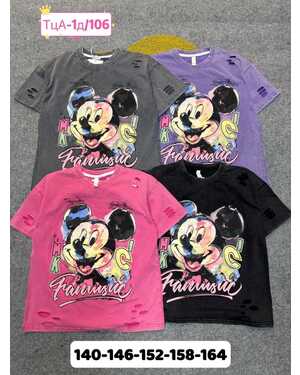 футболка на девочку оверсайз Пр-во: Китай- фабрично Ткань плотный хлопок