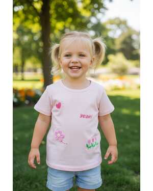 футболка на девочку оверсайз Пр-во: Китай- фабрично Ткань плотный хлопок