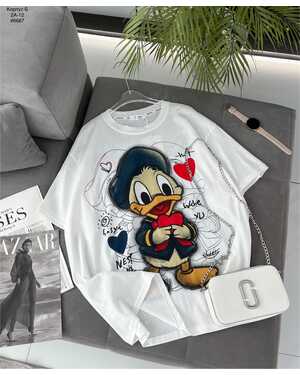 ЖЕНСКАЯ ФУТБОЛКА РАЗМЕР ЕДИНЫЙ 42-50 ФАБРИЧНОЕ КАЧЕСТВО