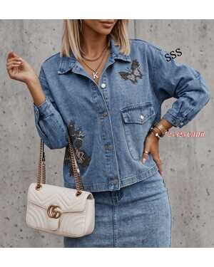 Женская джинсовка Фабричный Китай Размеры M44-46 L48-50 XL52-54