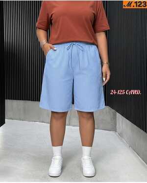 Женские широкие шорты Ткань: мягкий хлопок Фабричный Китай