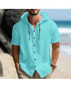 Мужская Спорт, рубашка. Ткань Сингапур