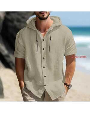 Мужская Спорт, рубашка. Ткань Сингапур