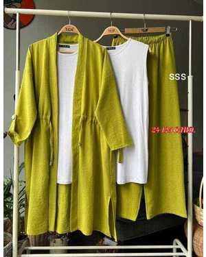 Женский костюм тройка Ткань Сингапур