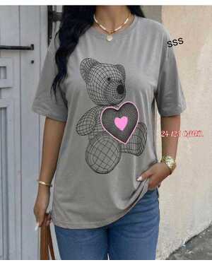 Женская футболки Фабричный Китай Ткань Хб