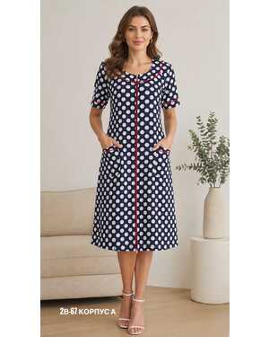 ЖЕНСКИЙ ХАЛАТ В РАЗМЕР ТКАНЬ ХЛОПОК