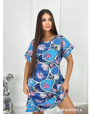 ЖЕНСКАЯ ТУНИКА ДЛЯ ДОМА В РАЗМЕР ТКАНЬ ХЛОПОК