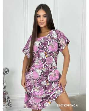 ЖЕНСКАЯ ТУНИКА ДЛЯ ДОМА В РАЗМЕР ТКАНЬ ХЛОПОК