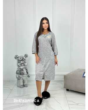 ЖЕНСКИЙ ХАЛАТ ТКАНЬ АНГОРА