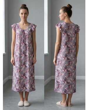 ЖЕНСКАЯ СОРОЧКА В РАЗМЕР ТКАНЬ ХЛОПОК