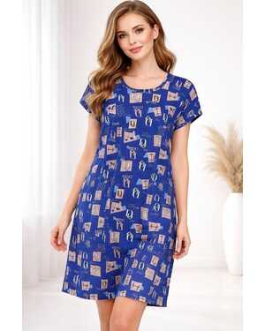 ЖЕНСКАЯ ТУНИКА ДЛЯ ДОМА В РАЗМЕР ТКАНЬ ХЛОПОК