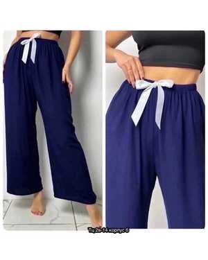 ЖЕНСКАЯ Брюки, хлопок Размеры ЕДИНЫЙ (42-52)