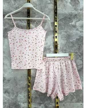 ЖЕНСКАЯ ПИЖАМА ТКАНЬ ХЛОПОК