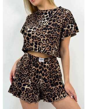 ЖЕНСКАЯ ПИЖАМА ТКАНЬ ЛАПША