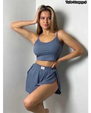 ЖЕНСКАЯ ПИЖАМА ТКАНЬ ЛАПША