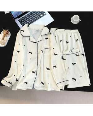 Женская Пижама, хлопок