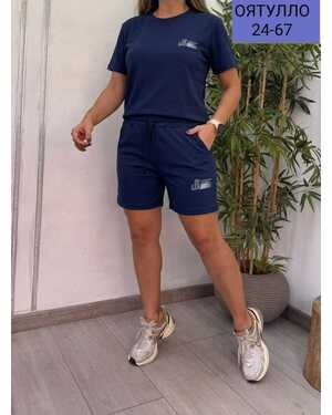 Женский костюм шорты Ткань: вафли