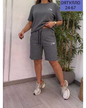 Женский костюм шорты Ткань: вафли