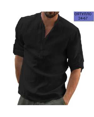 МУЖСКАЯ РУБАШКА ТКАНЬ ЛЕН