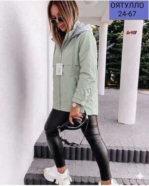 Женская ветровка Ткань: плащевка с подкладкой (фабричное качество)