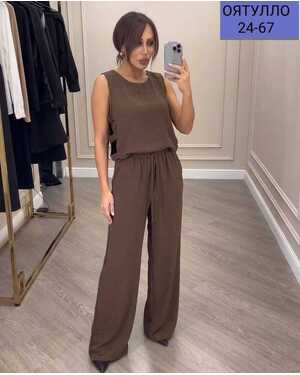 Женский костюм двойка ткань сингапур