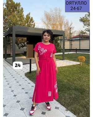 Женское платье Фабричный качество Длина 142 см Цвета без выбора