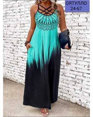 Женское платье ткань с сублимации лайт