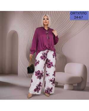 Женский костюм двойку Ткань королевский лайт