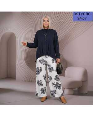 Женский костюм двойку Ткань королевский лайт