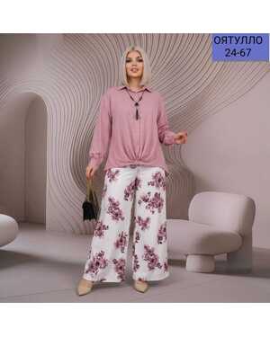 Женский костюм двойку Ткань королевский лайт